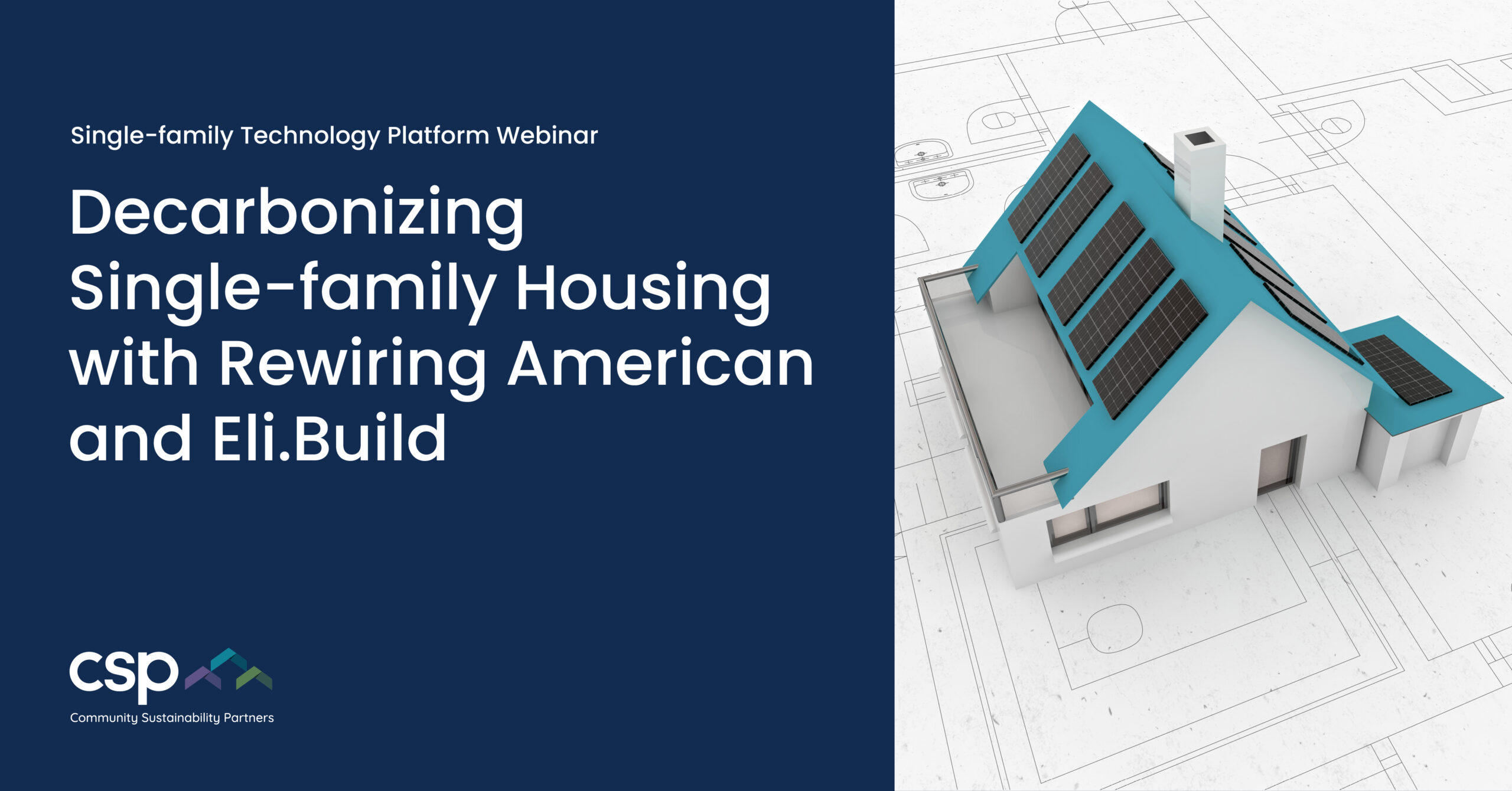 Decarbonizing Single-family Housing With Rewiring America And Eli.Build ...